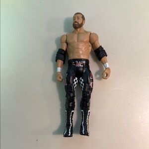 Wrestling Action Figure with Black Pants